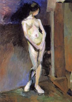 Henri Emile Benoit Matisse : standing nude